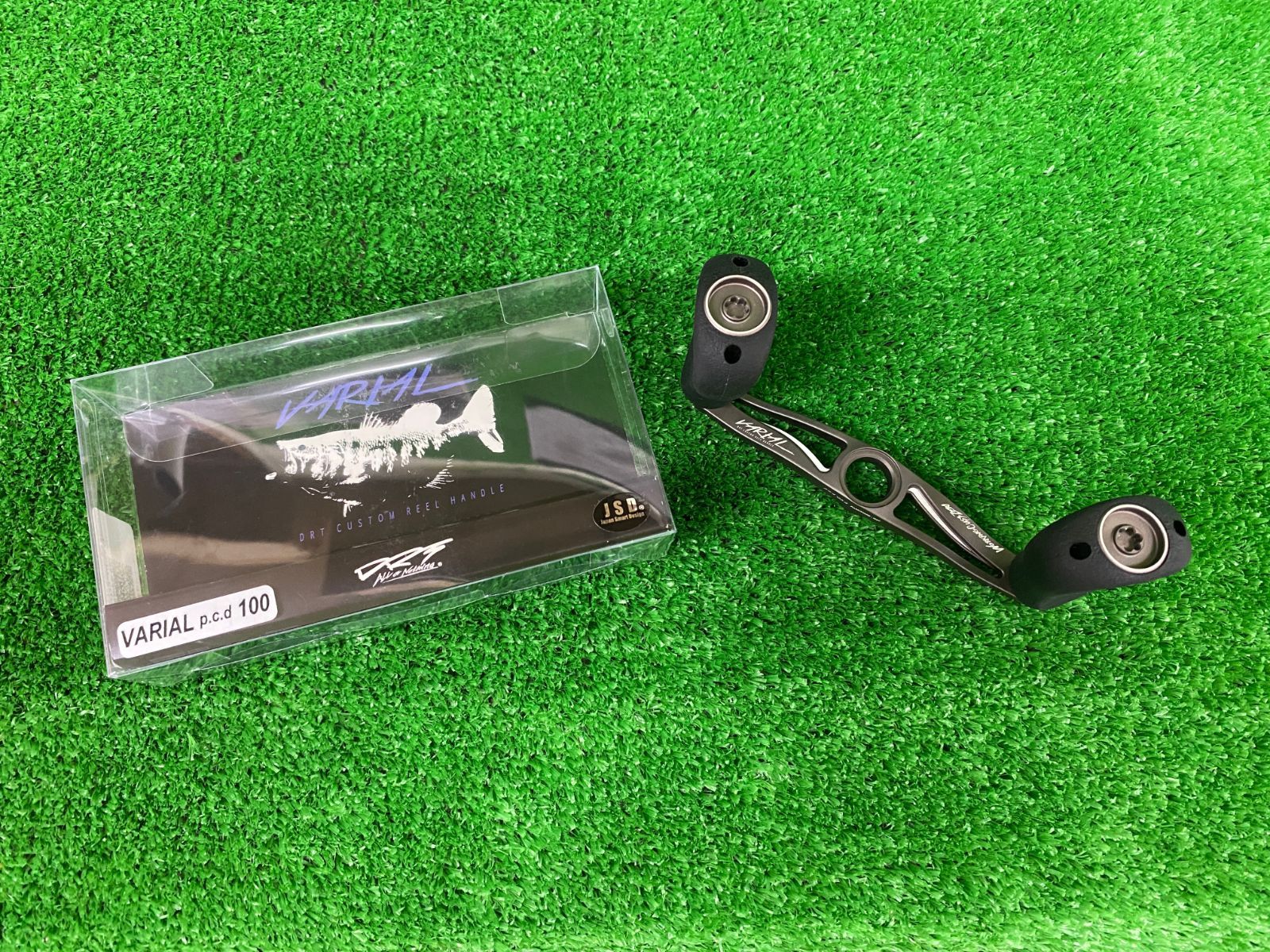 DRT バリアルハンドル 100 マットブラウン シマノ用右巻きナット付属 栗東店