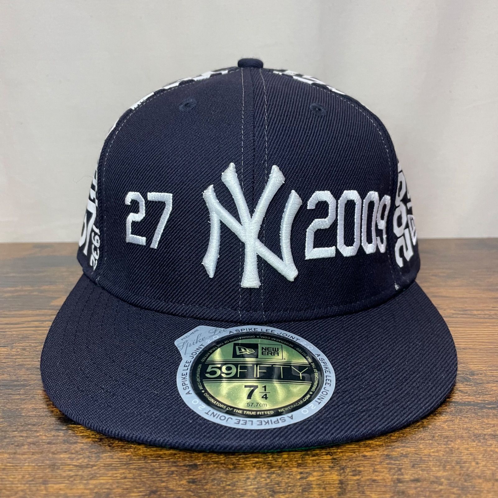 買収レア NEW ERA SPIKE LEE JOINT 7 5/8 Yankees 帽子