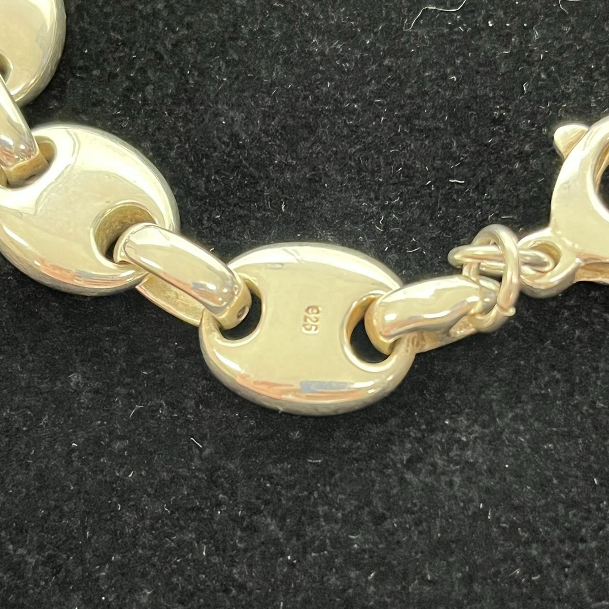 未使用 シルバー 豚鼻チェーン ブレスレット メキシカンジュエリーシルバー925 メキシカン ジュエリー mexican jewelry 豚鼻 チェーン