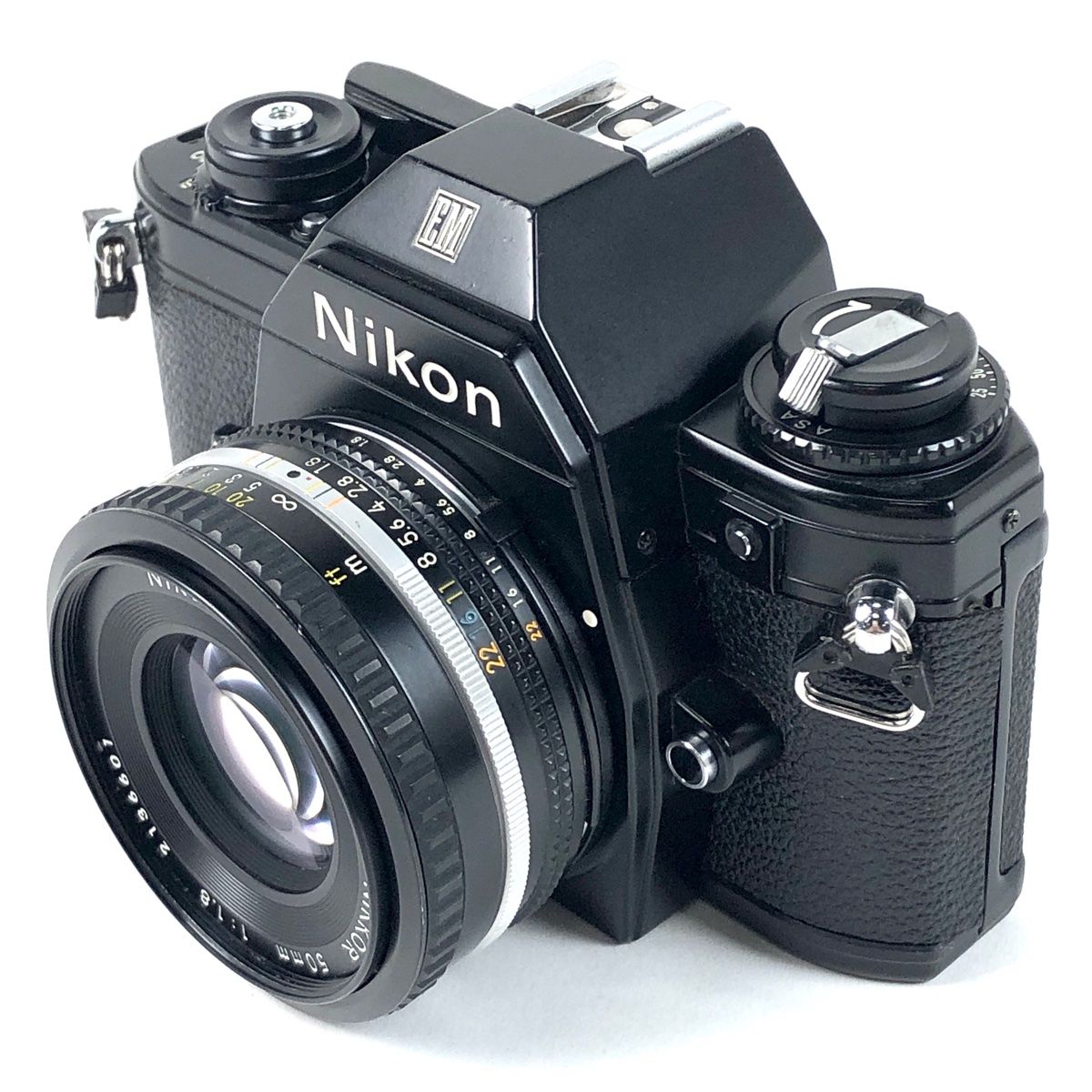 Nikon EM Ai-s Nikkor 50mmF1.8 セット - フィルムカメラ