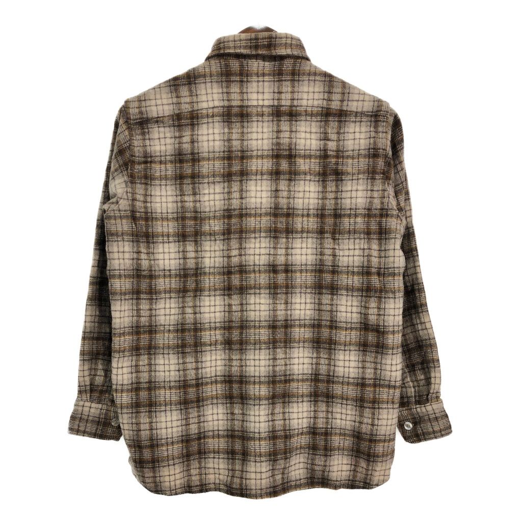 【希少古着70〜80年代】ウールリッチ　長袖ウールシャツ　オンブレチェック 70年代 WOOLRICH ウールリッチ ウール 長袖シャツ オンブレ
