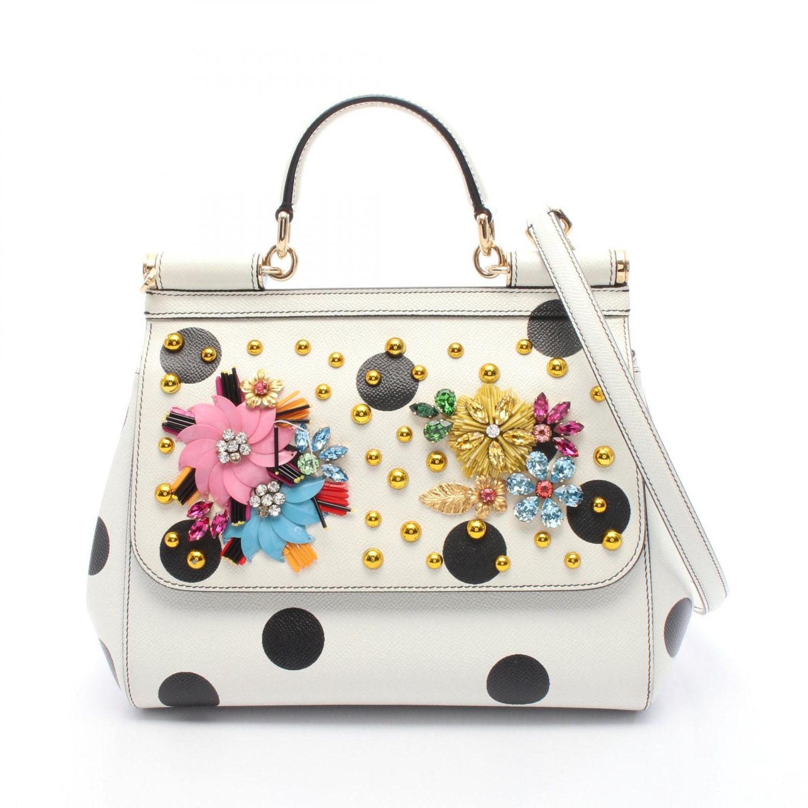 DOLCE & GABBANA ドルチェアンドガッバーナ SICILY シシリー ラージ 