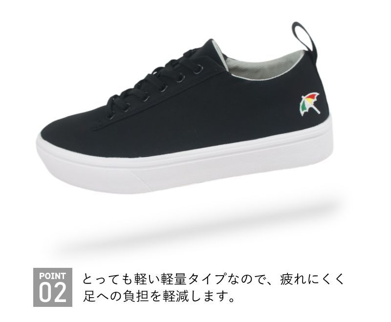 スニーカー レディース 防水 撥水 おしゃれ 軽量 スニーカー スリッポン アーノルドパーマー Arnold Palmer 履きやすい 歩きやすい カジュアルシューズ al0865 ベージュ 24.0cm
