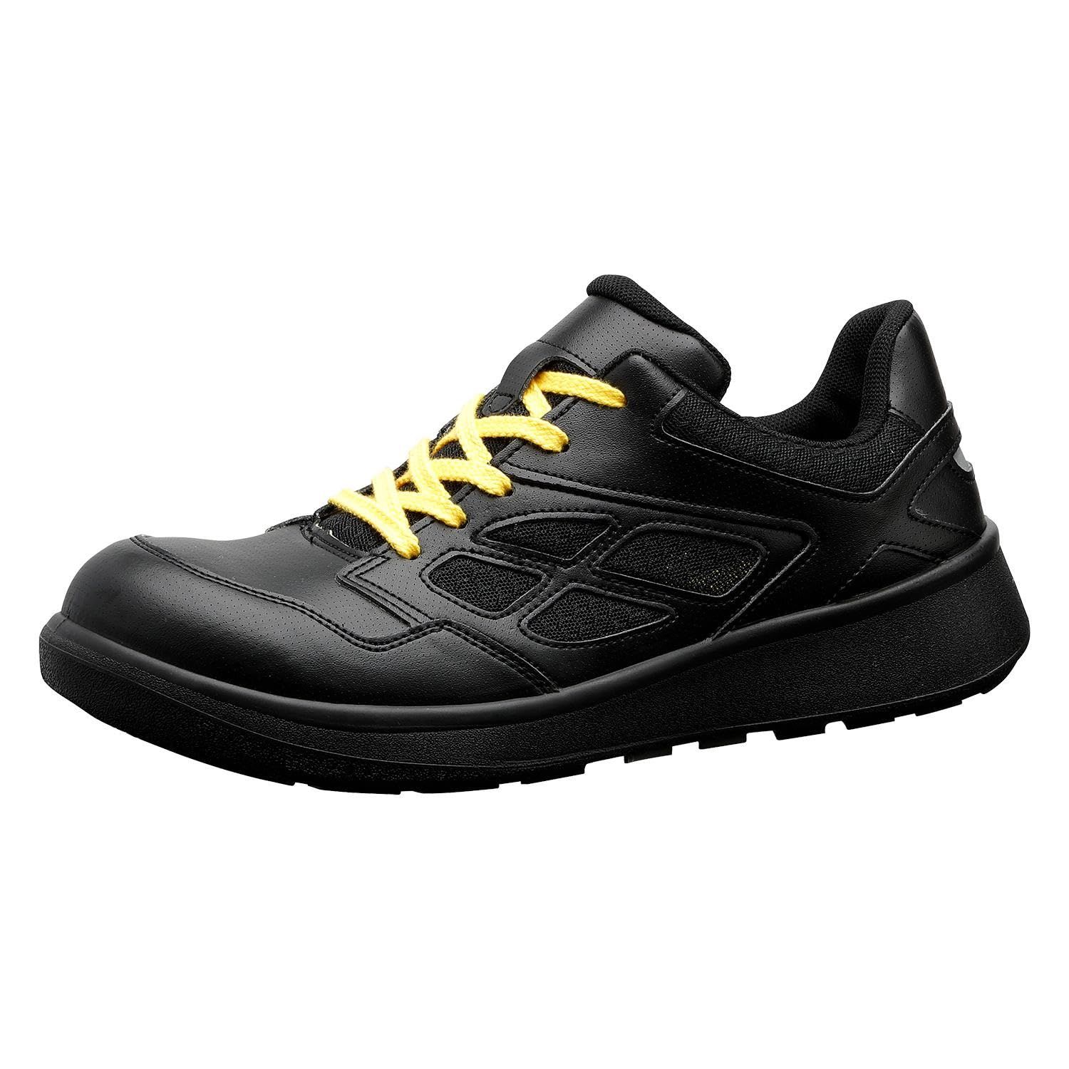 ミドリ安全 G4セフティスニーカー 静電安全靴 JIS規格 スニーカー 普通作業 先芯入り G4690 静電 ブラック 26.5 cm 3E ブラック Free Size