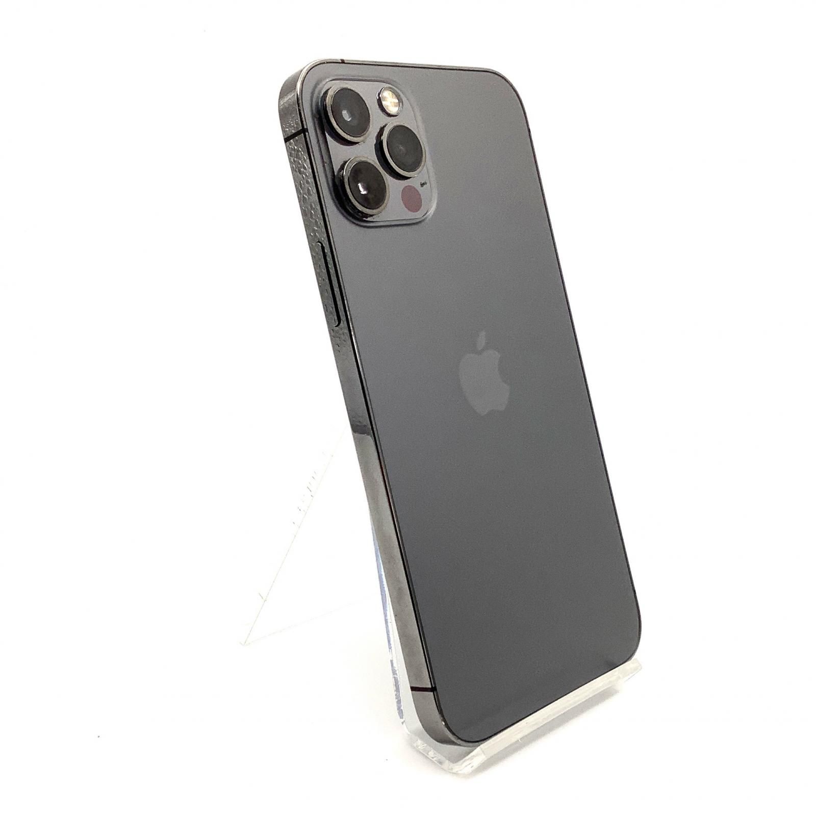 全額返金保証 最速発送 Apple iPhone 12 Pro 128GB グラファイト docomo 白ロム 動作 済 73%
