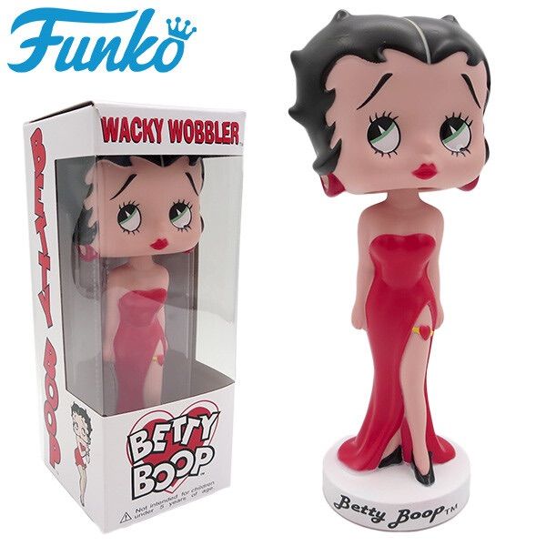 FUNKO ファンコ 赤ドレスベティブープ ボビングヘッドドール