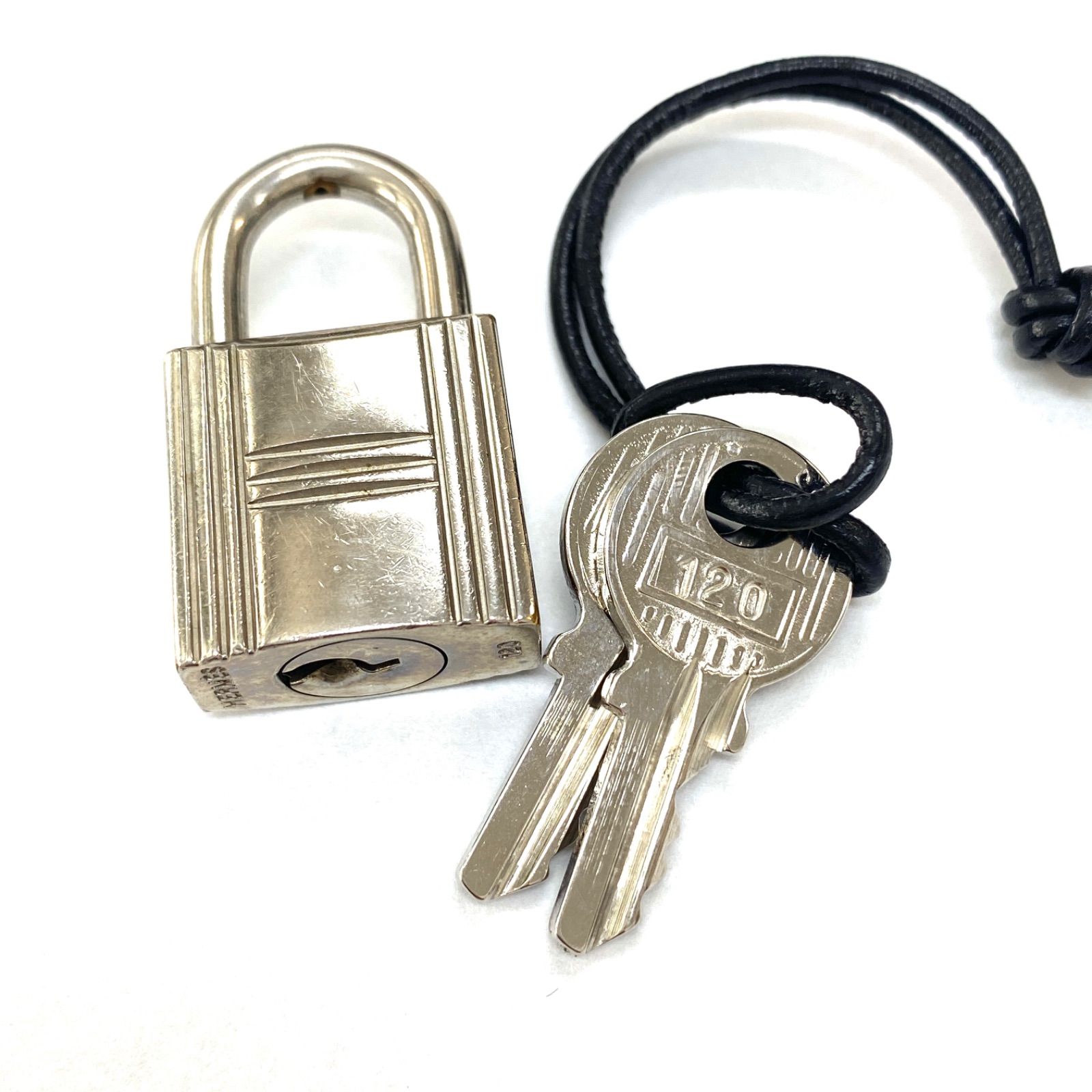 エルメス パドロック 120 楽天市場】HERMES エルメス カデナ パドロック No.120 南京錠 鍵