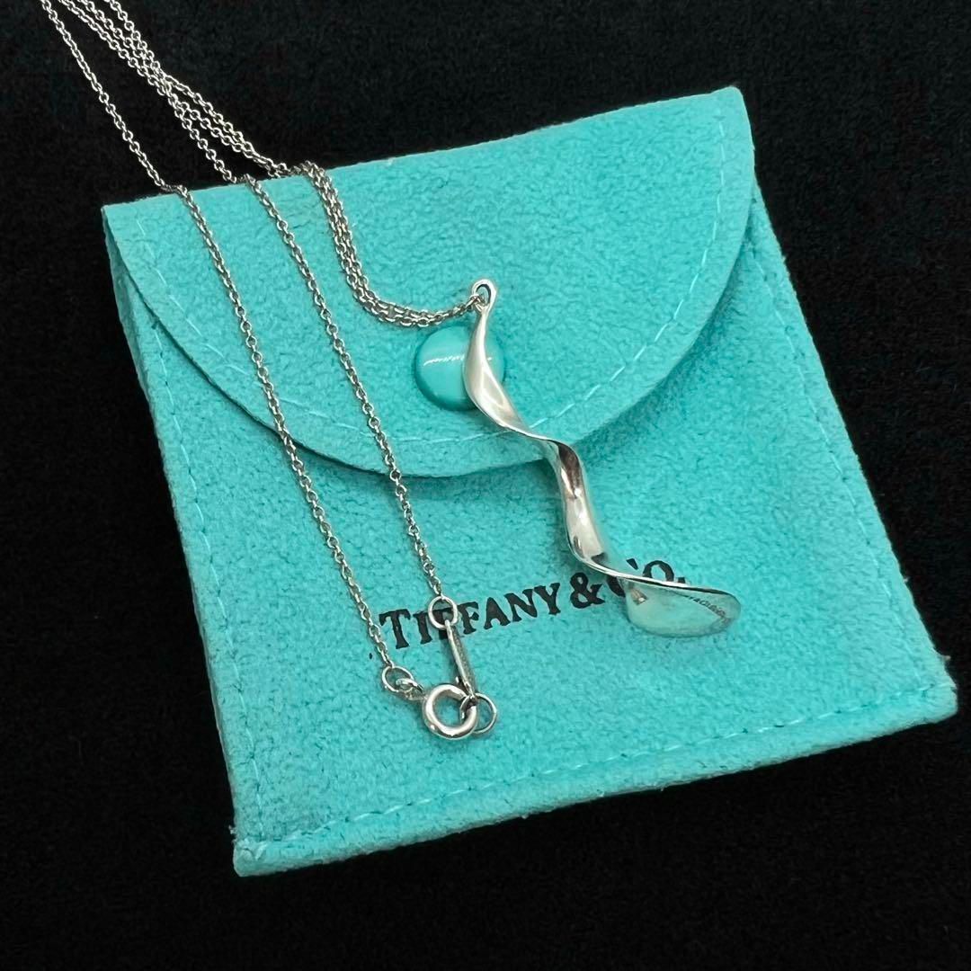 美品　ティファニー　フランクゲーリー　オーキッド　ドロップ　シルバー　ネックレス 美品 ティファニー フランクゲーリー オーキッド ドロップ シルバー