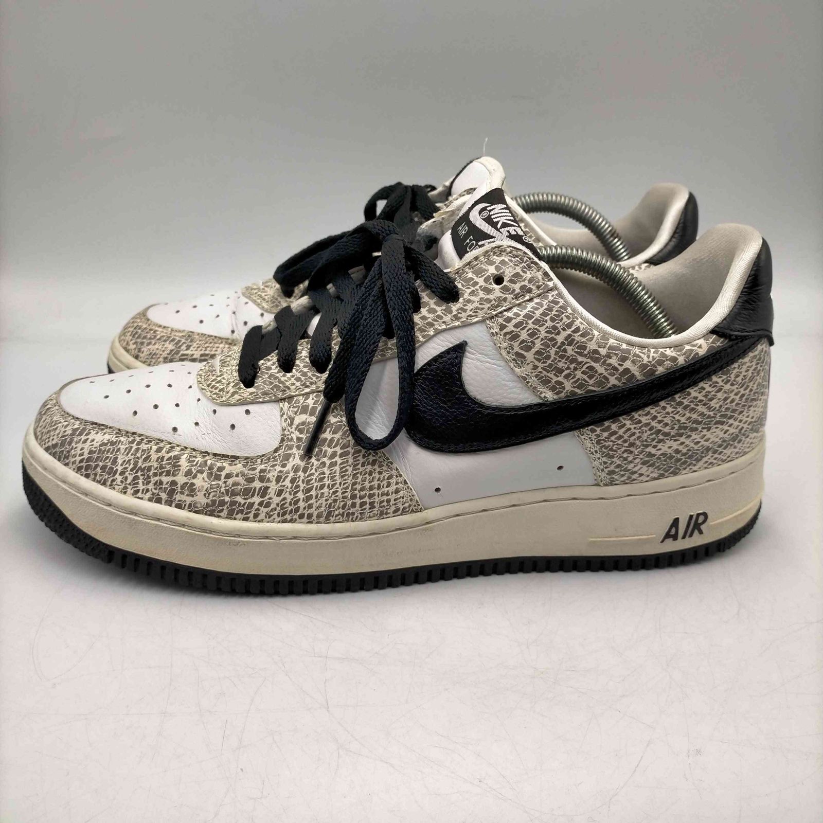 ナイキ NIKE AIR FORCE 1 LOW RETRO Cocoa Snake エアフォース1 ロー レトロ ココア スネーク 白蛇 メンズ  JPN：27.5