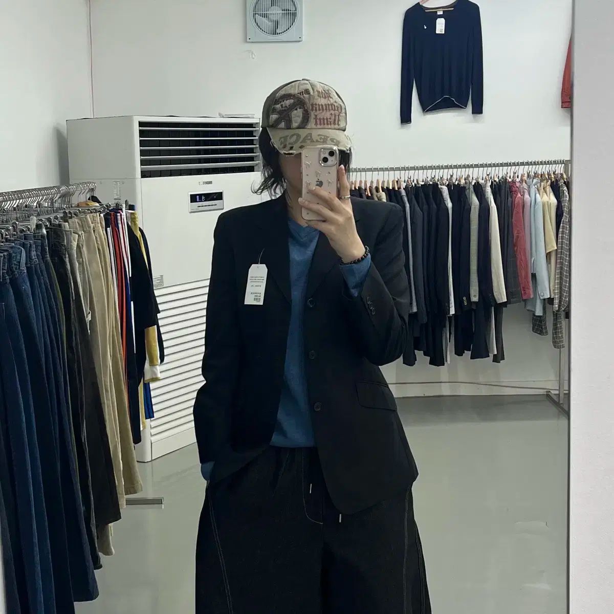 Yohji Yamamoto ヨウジ ヤマモト 黒 スーツ ジャケット