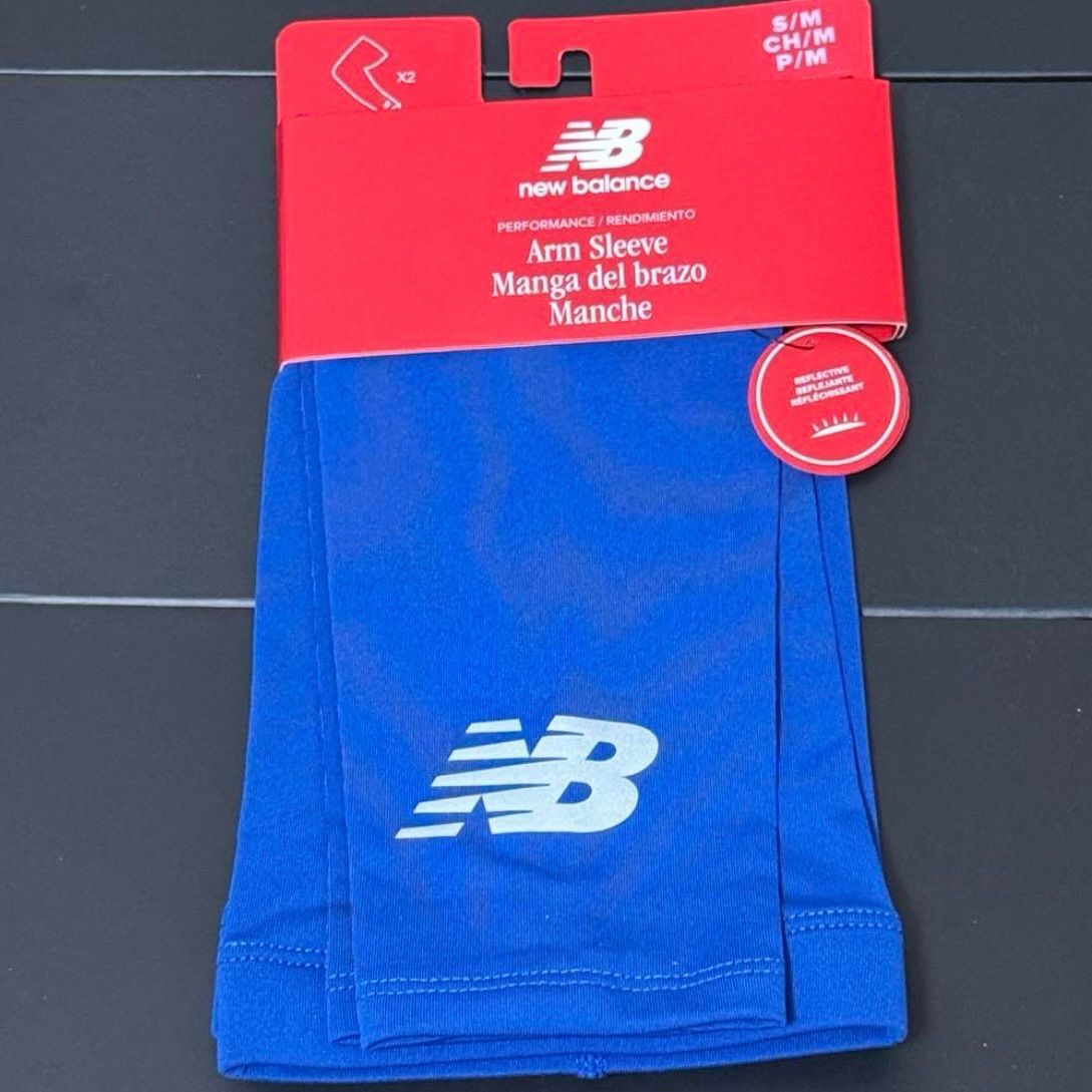 Balance アームスリーブ ブルー S Mサイズ