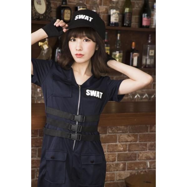 ハロウィン swat レディース スワット コスプレ ハロウィン スワット
