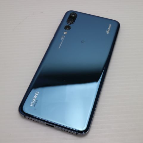 中古 HW-01K HUAWEI P20 Pro ブルー スマホ 即日発送 スマホ