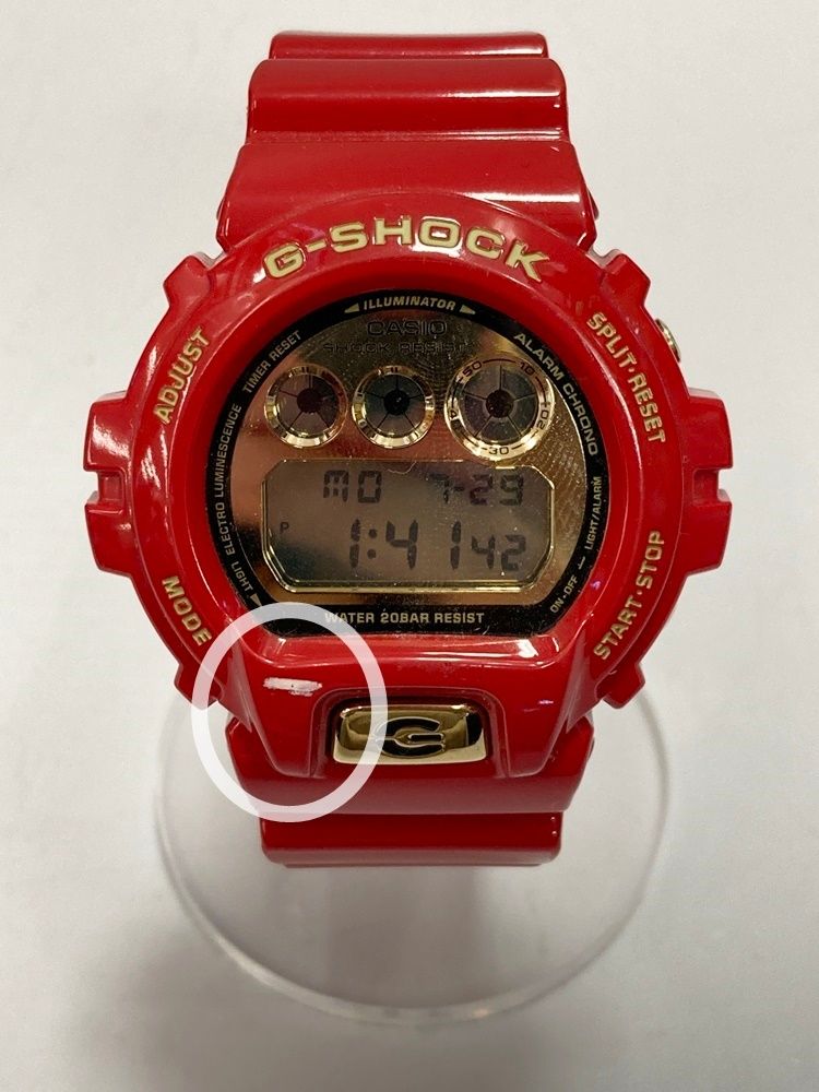 ジーショック G-SHOCK CASIO カシオ 30周年記念限定モデル Rising RED 