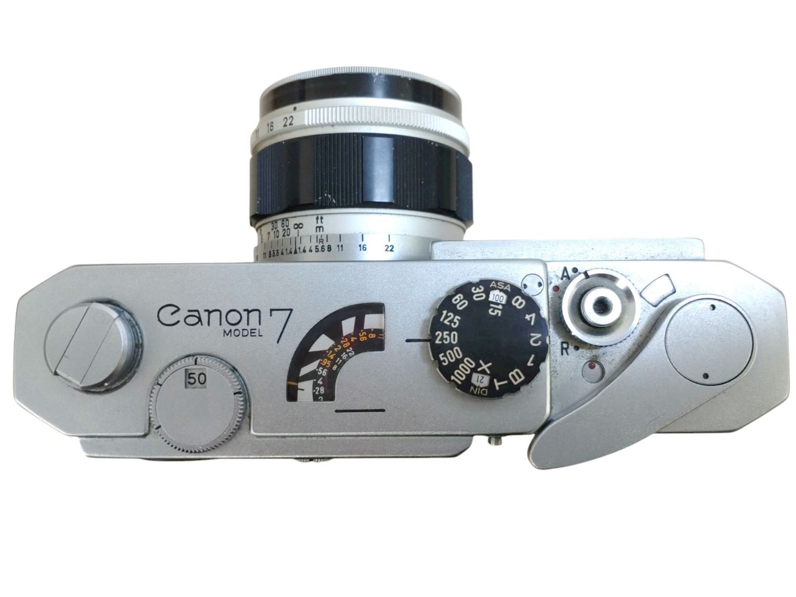 Canon 7 50mm f1.4 レンジファインダーカメラ 本体と付属品 Canon 7 + 50mm F1.4 レンジファインダーカメラ : ワットマン