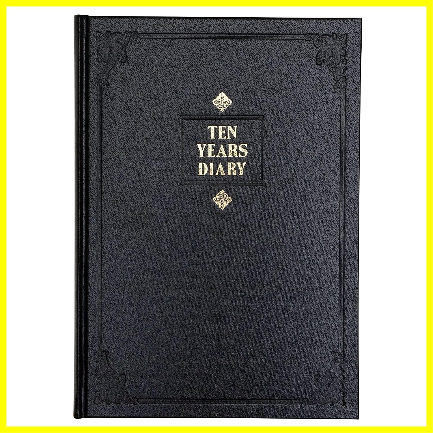 【人気商品】10年日記 横書き B5 日記帳 日付け表示あり アピカ D305