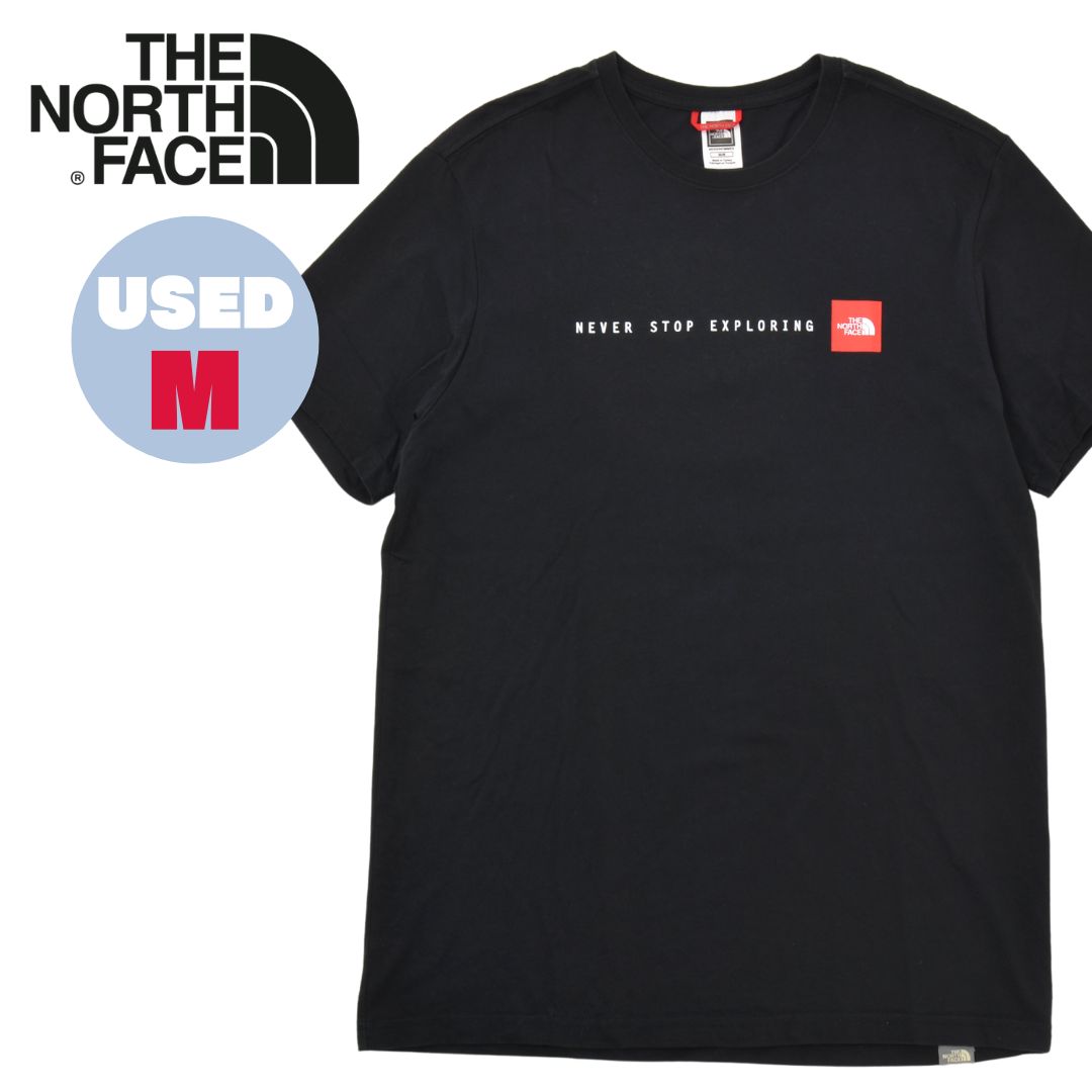 USED】 THE NORTH FACE ノースフェイス 半袖 Tシャツ 海外限定 S