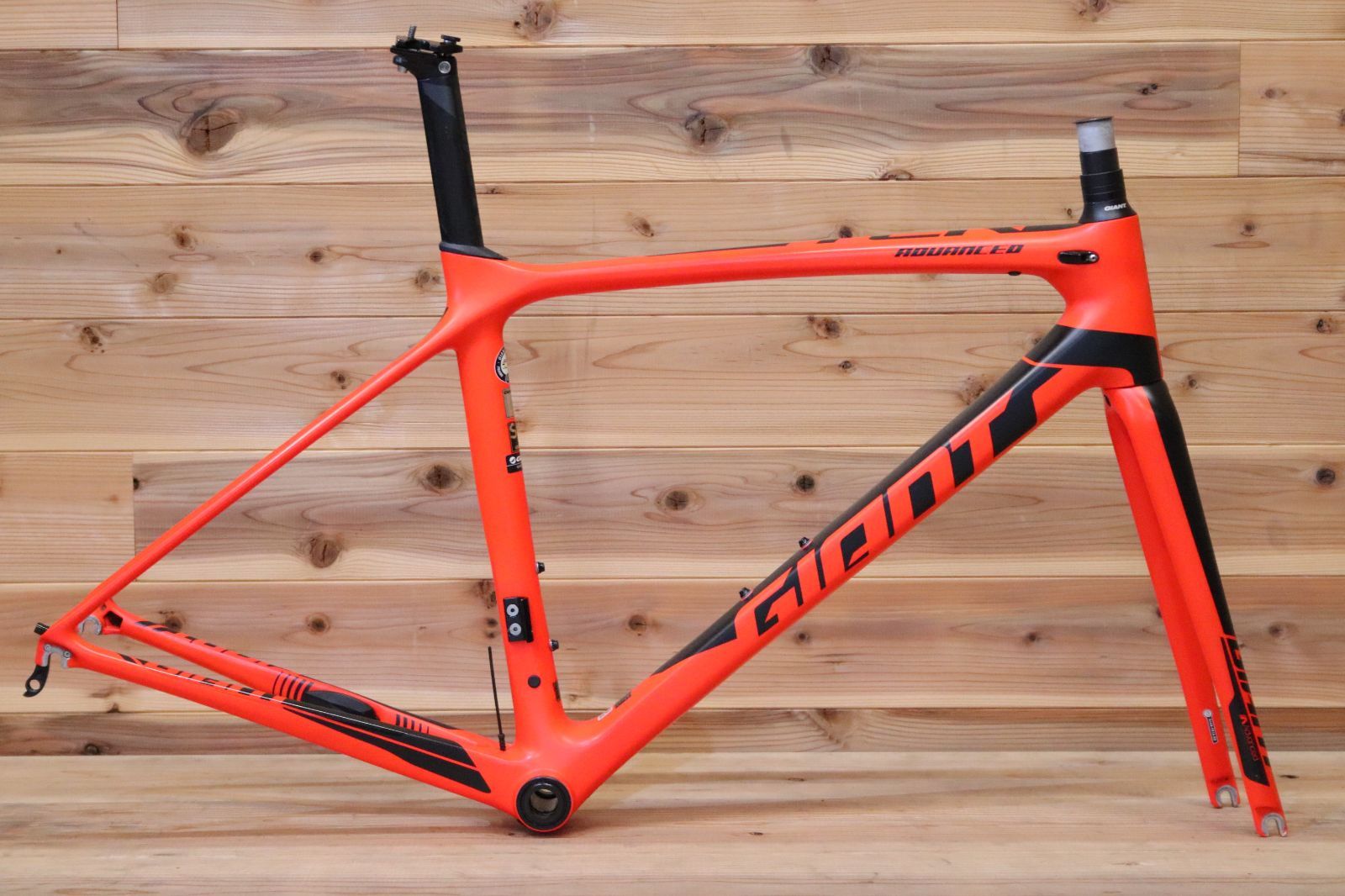 ジャイアント GIANT TCR ADVANCED 2 RIM 2018モデル Sサイズ カーボン ロードバイク フレームセット 広島店