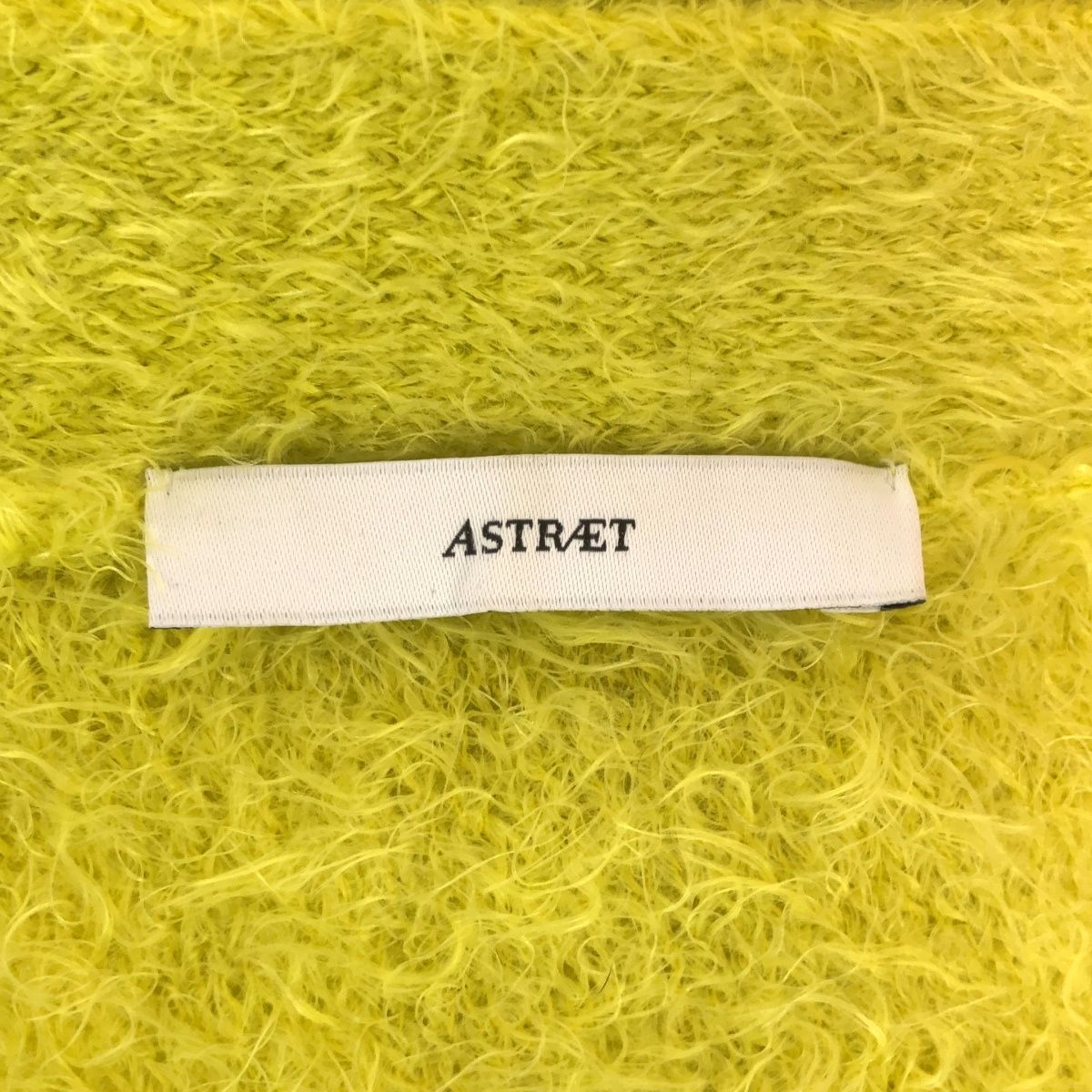 ASTRAET アストラット 7GシャギーVネックカーディガン 54152990086