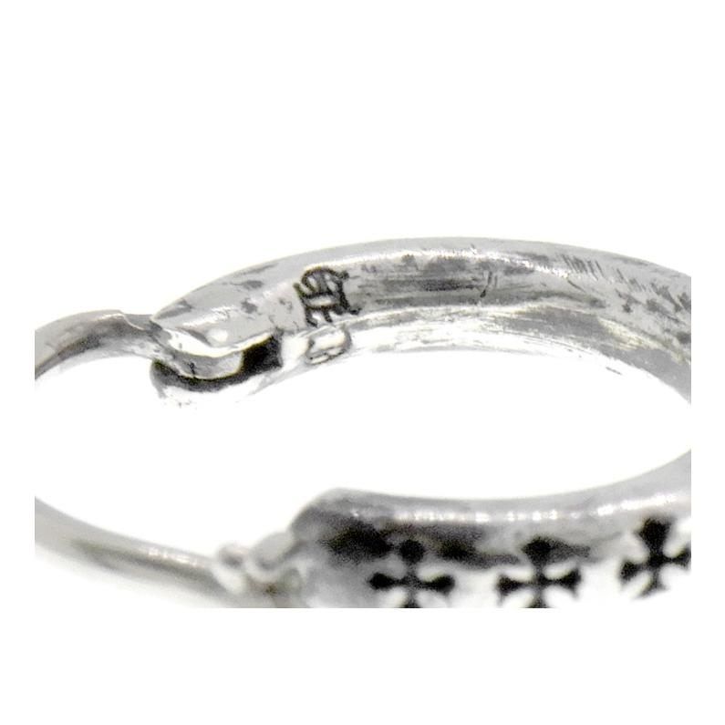 Chrome Hearts クロムハーツ　TFL Hoop フープ　ピアス クロムハーツCHROME HEARTS 【 HOOP TFL SML 】 CH プラス