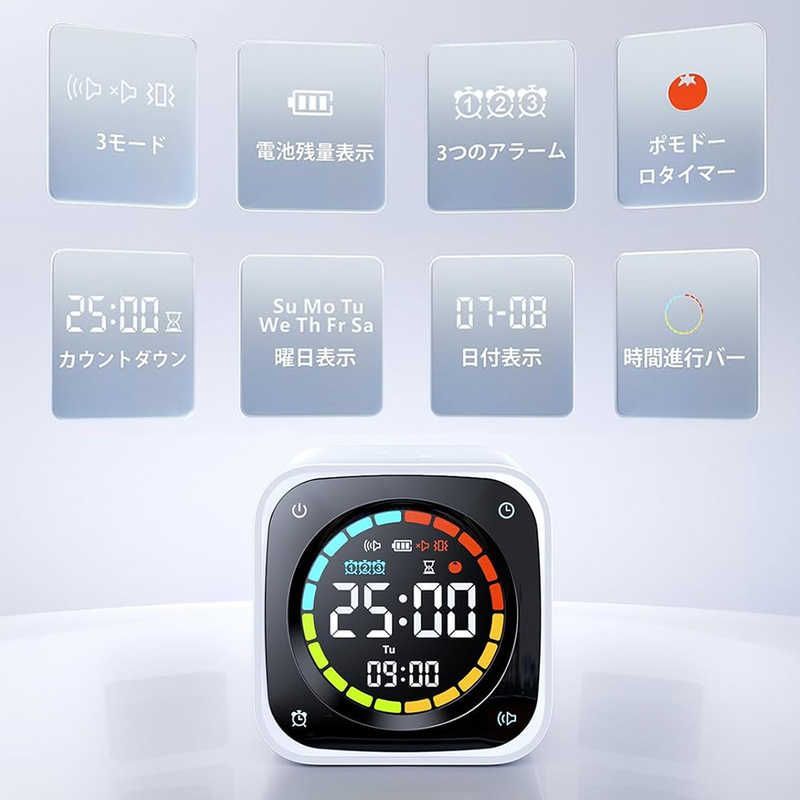 匿名配送‼ 送料無料 ♥ 未開梱 LLANO llano TickTimer ポモドーロタイマー＋置き時計 生産性アップ 集中力向上 ミニPC風デザイン 5|10|30|60分 ブラック TK3-B 絶対お買い得！
