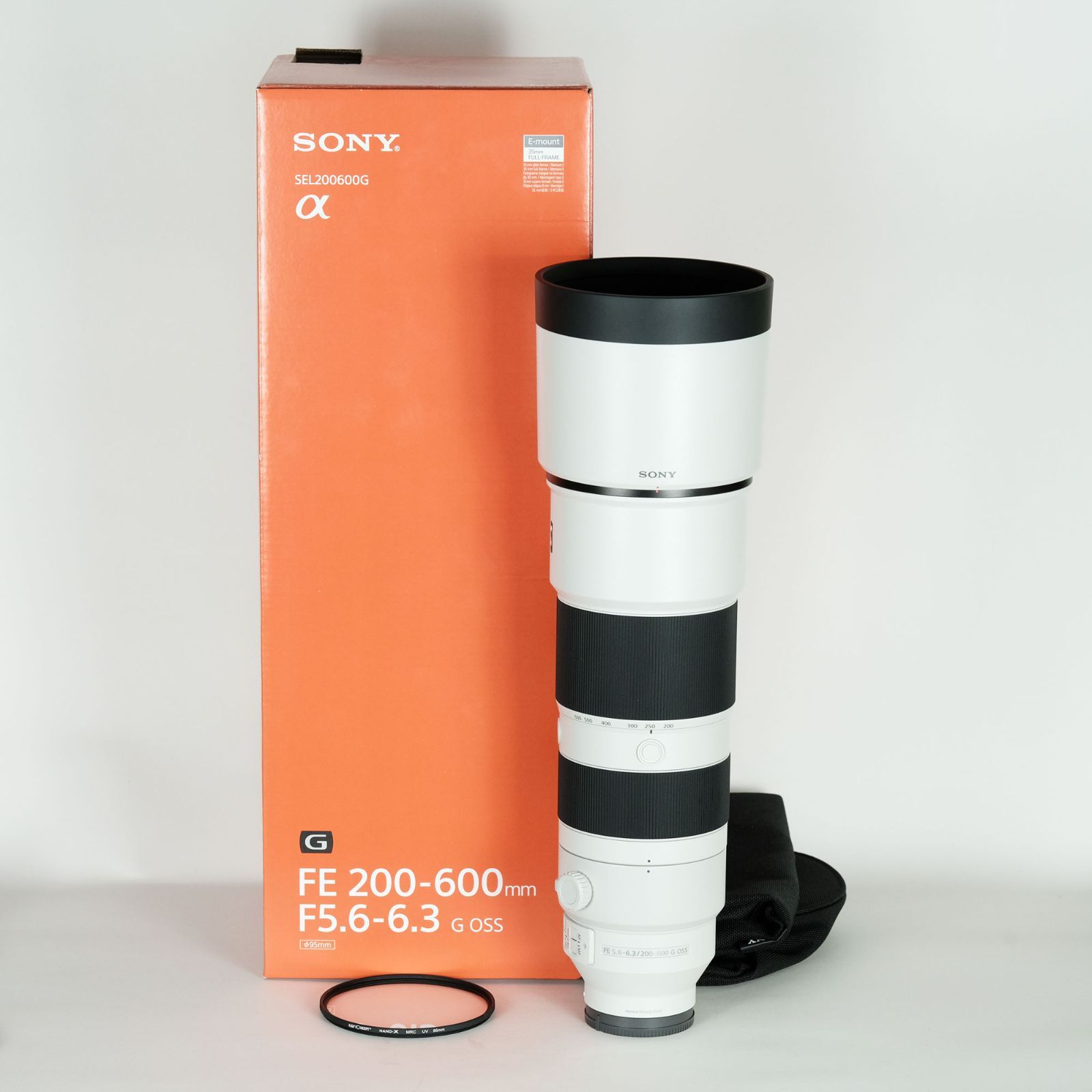ソニー SONY SEL200600G ほぼ新品 レンズフィルター付き 美品｜フィルター付] SONY FE 200-600mm F5.6-6.3 G OSS