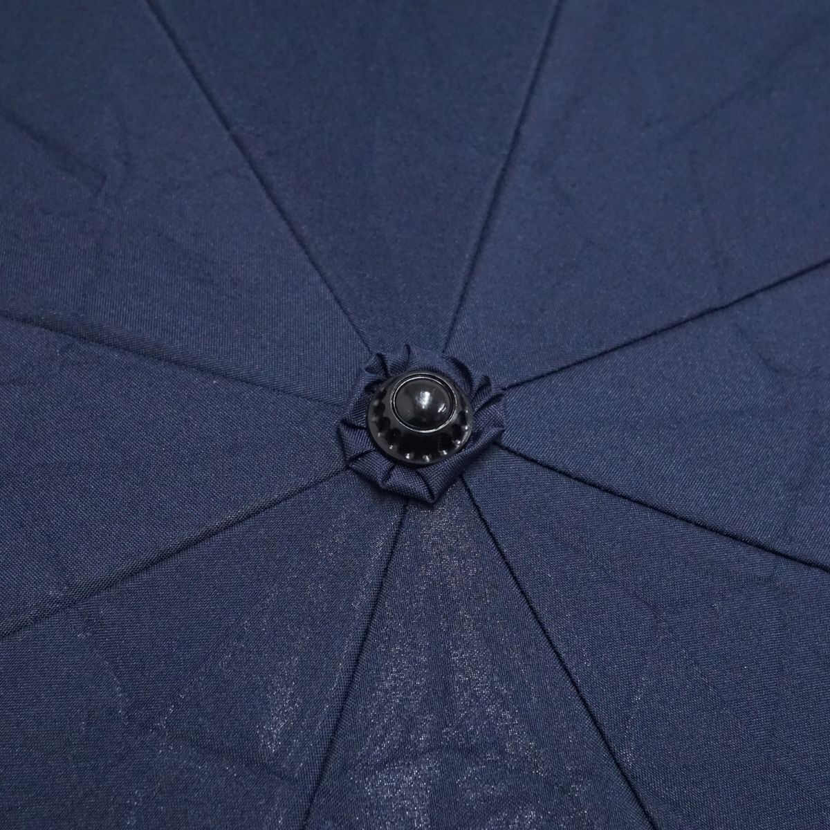 折日傘 芦屋ロサブラン 完全遮光 USED美品 3段 コンビ ネイビーX