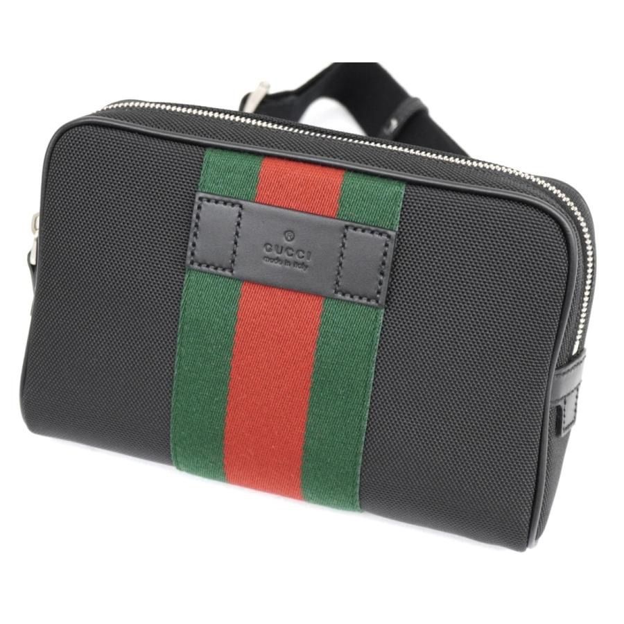 新品未使用品GUCCI グッチ ボディバッグ 630919 ベルトバッグ キャンバス 本物 正規品