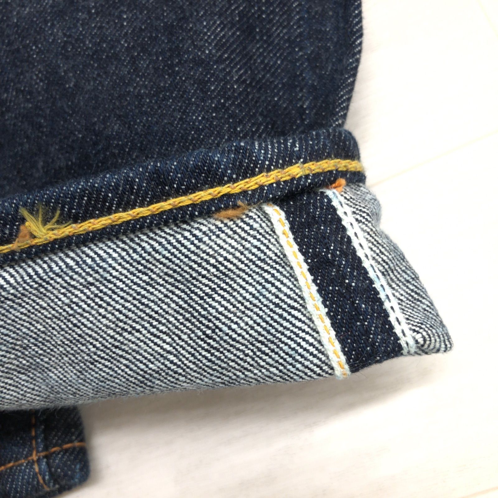 ○美品 EVISU エヴィス LOT.2004 カモメペイント No.2 ワンウォッシュ