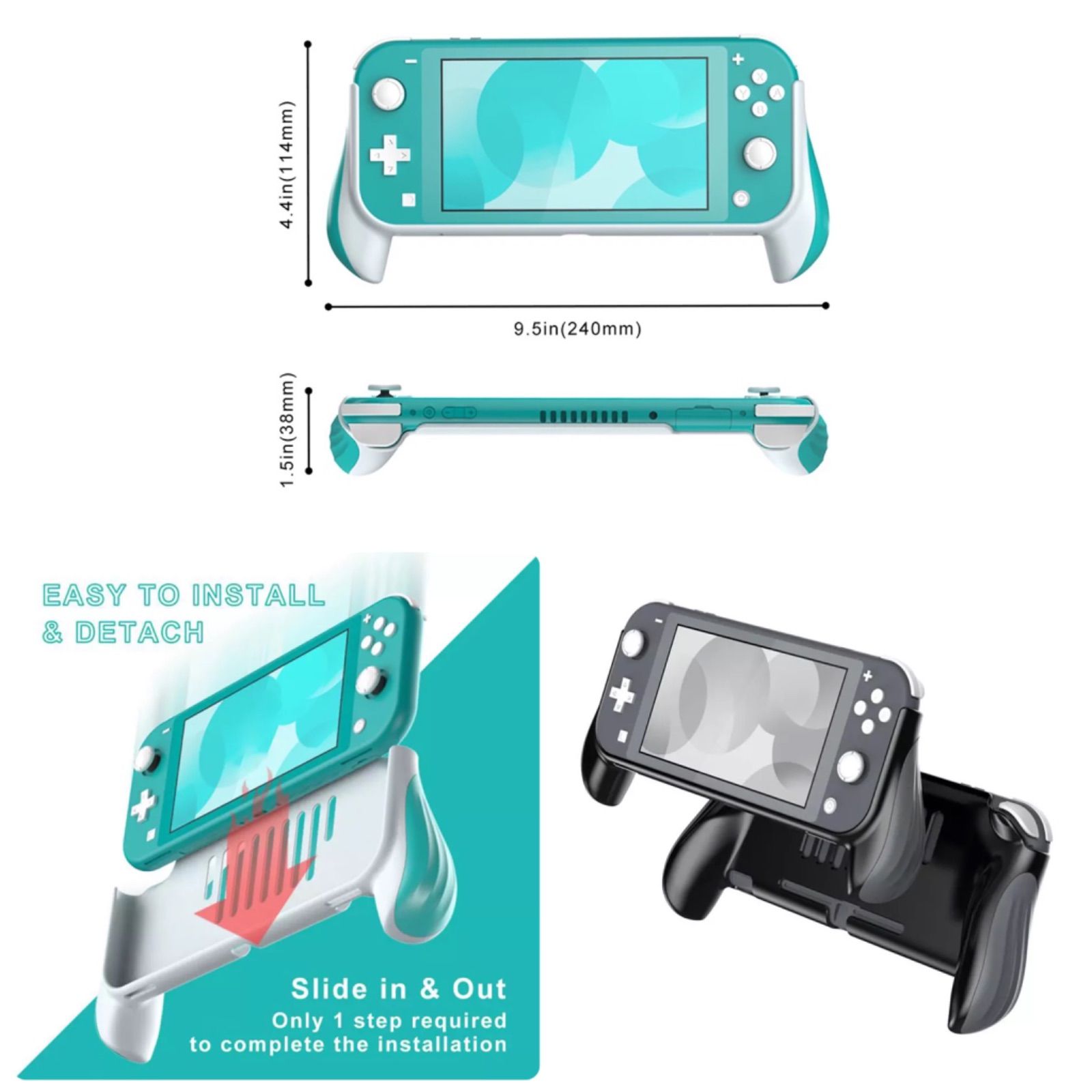 任天堂スイッチ ライト用 グリップケース 保護カバー