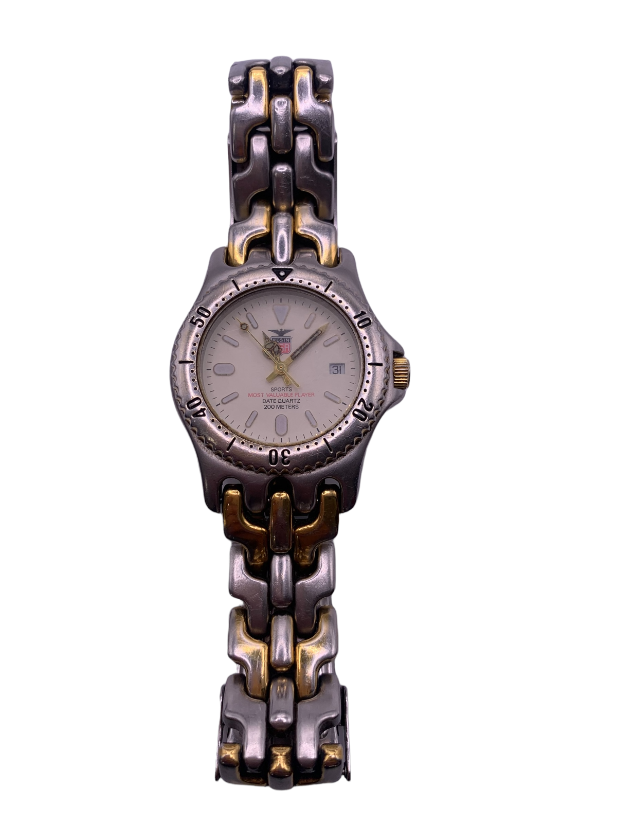 【安い☆正確稼働中】ELGIN　エルジン ダイバーズウォッチ　 腕時計