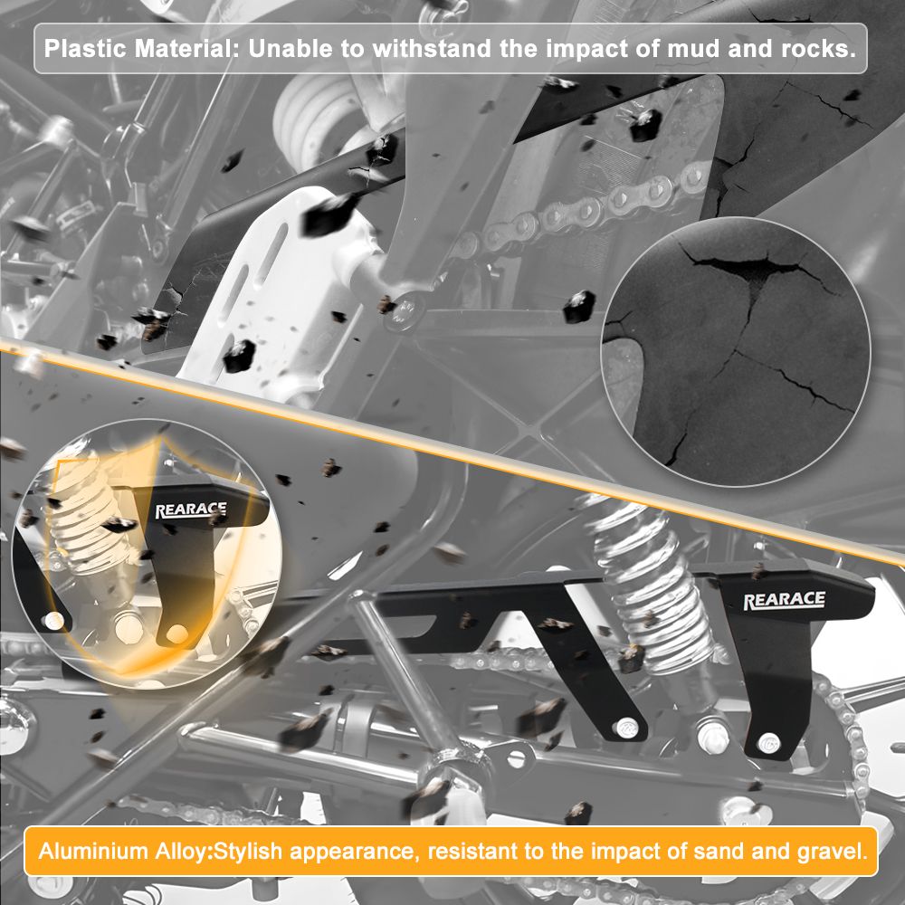 専用です。 バイク チェーンカバーガード スプロケットプロテクター ロイヤルエン