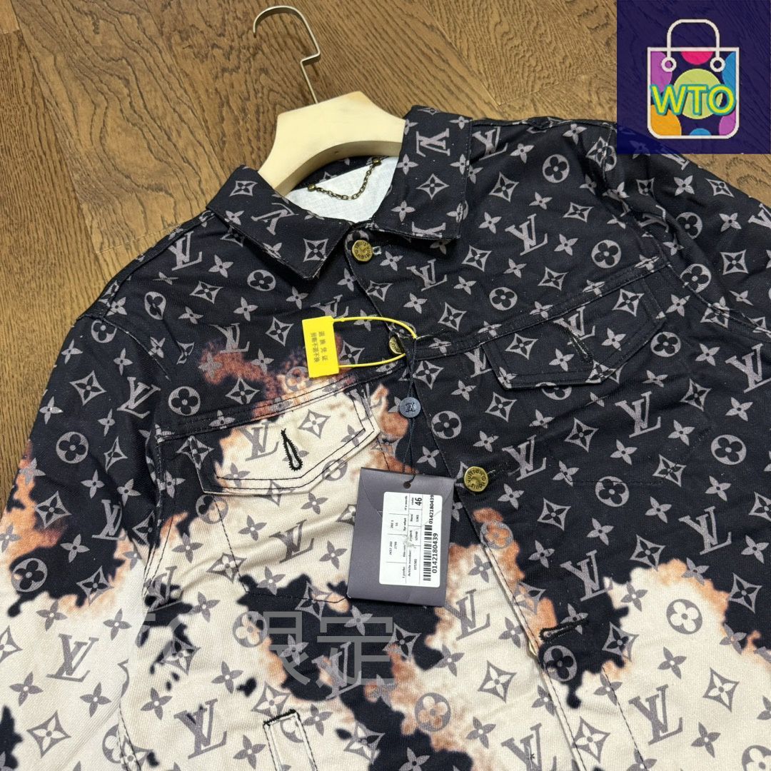 【モノグラムのレリーフが目を惹く】Louis Vuitton★ジャケット エンボスモノグラムジップアップジャケット ｜ルイ・ヴィトン