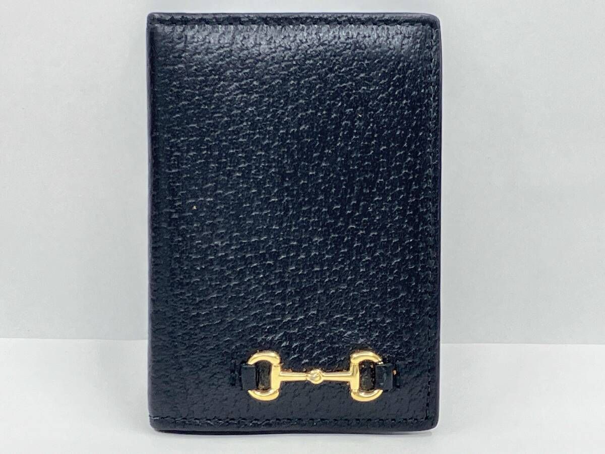 GUCCI グッチ ホースビット 703214 1147 カードケース