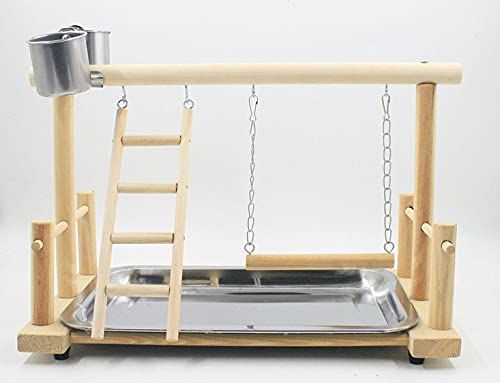 pont du monde 鳥の止まり木 止まり木 スタンド おもちゃ 餌入れ 鳥かご とりかご ブランコ インコ 鳥 餌