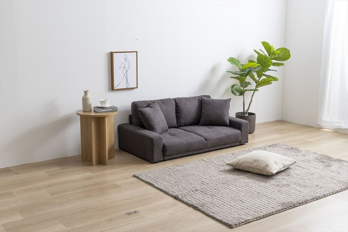 Lottie 2人掛けローソファ クッション付き Lottie 2人掛けローソファ