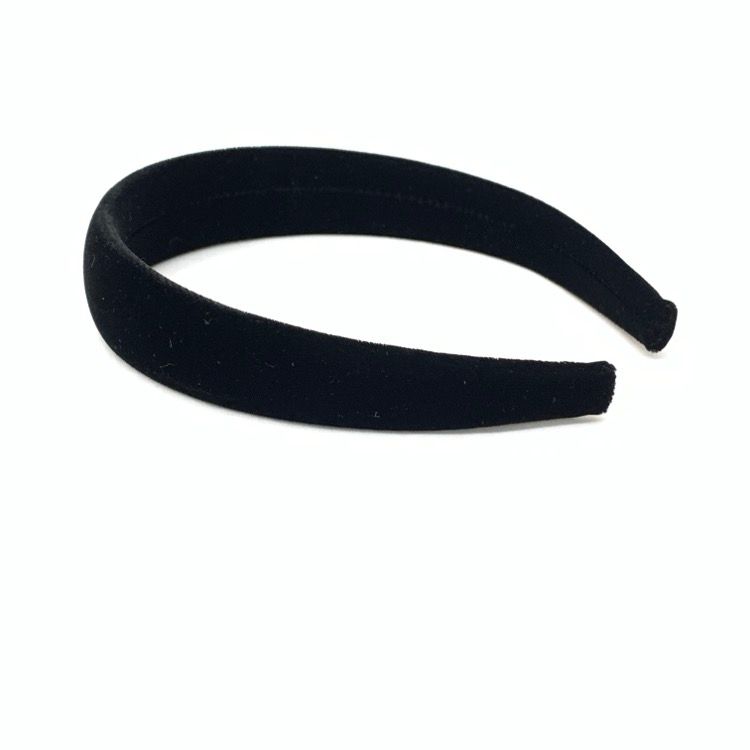 ルン　フォクシー　ベルベット　カチューシャ　2個組　ブラック　焦茶 フォクシー ベルベット カチューシャ 2個組 ブラック 焦茶 44247