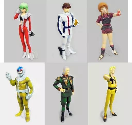 中古】トレーディングフィギュア 全6種セット 「ハロカプ U.C.