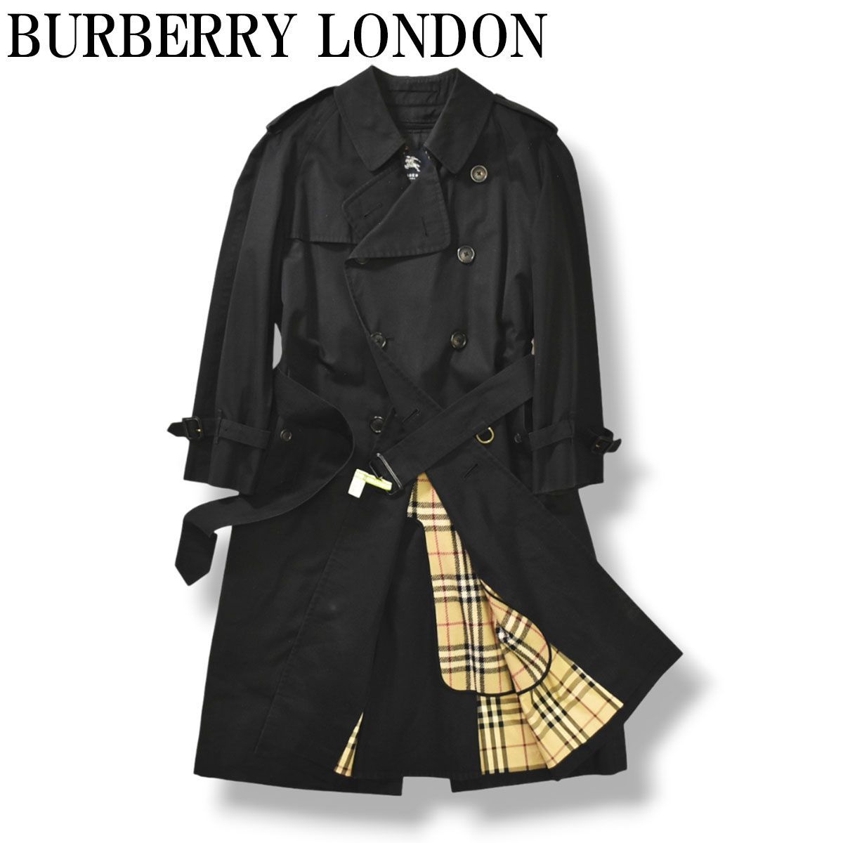 【希少ビンテージ】　英国製　BURBERRY　ノバチェック　ウール　ポンチョ 希少ビンテージ】英国製BURBERRYノバチェックウールポンチョ