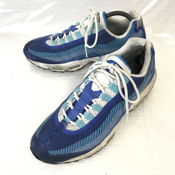 ナイキ/NIKE☆AIR MAX 95 JACQUARD/エアマックス/スニーカー【27.5/青 ...