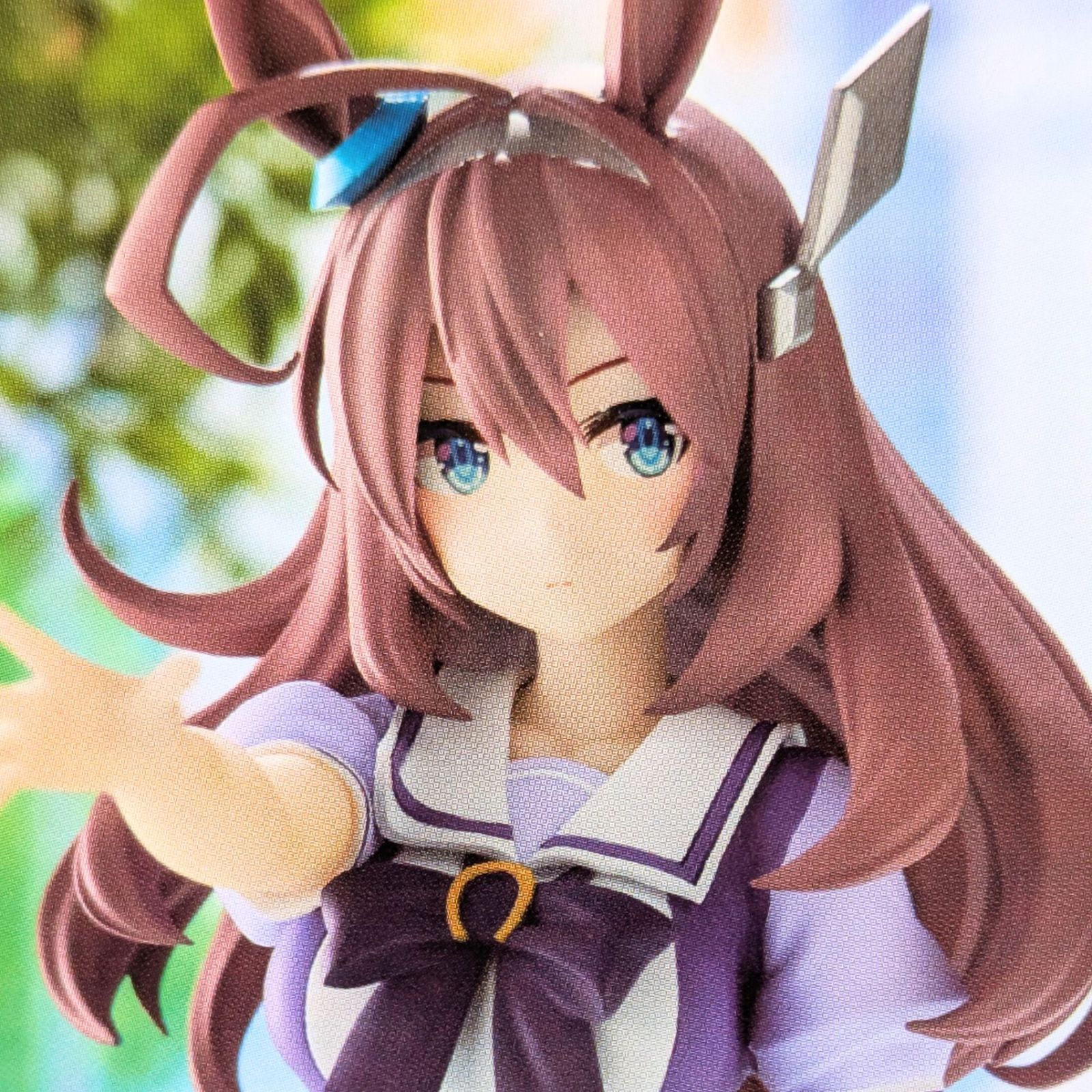 最終値下げ　バンダイ ミホノブルボン フィギュア ウマ娘」ミホノブルボンの1/7スケールフィギュア，再販予約受付