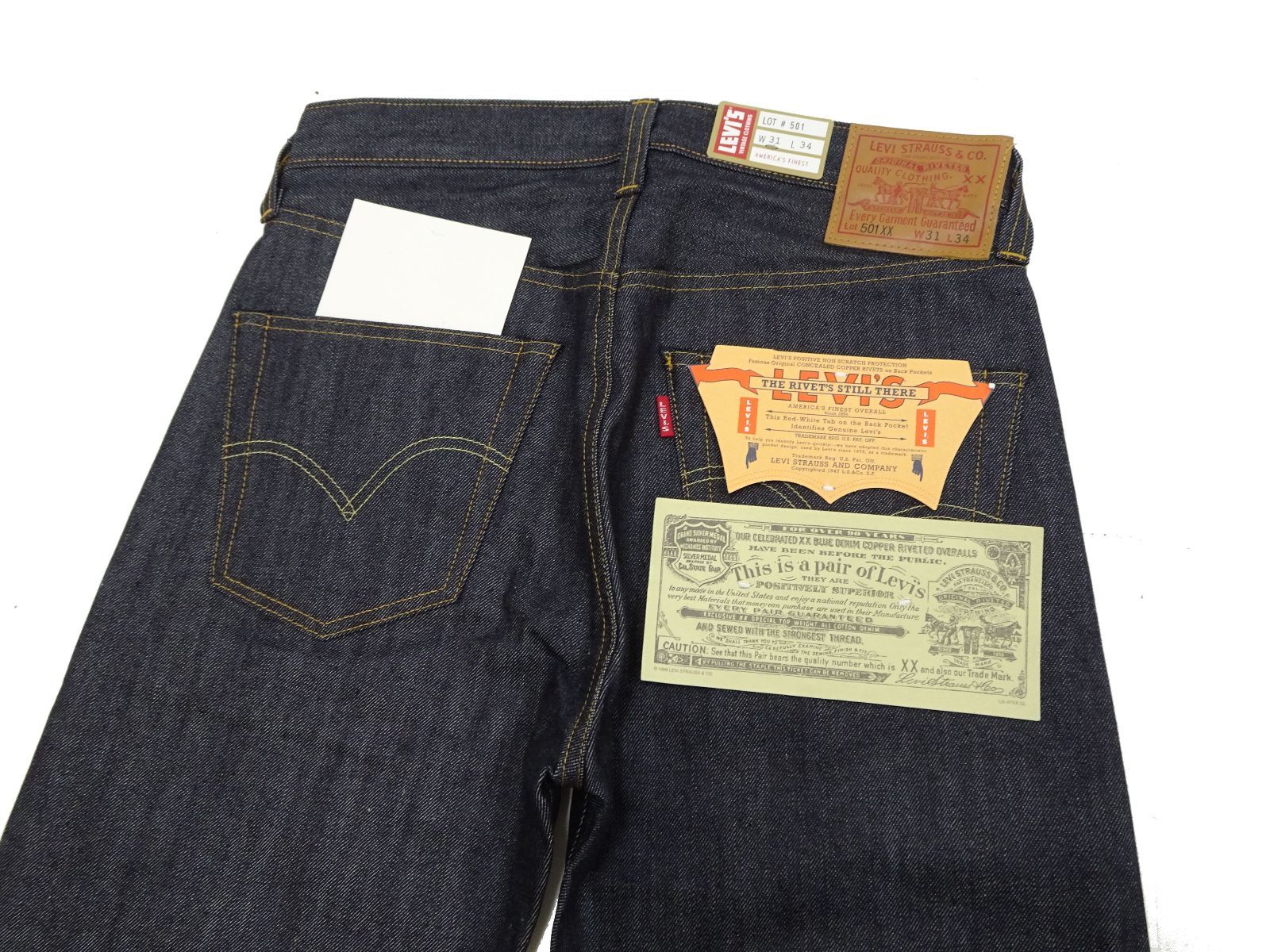 メンズ リーバイス 1947 復刻モデル 501XX Levi