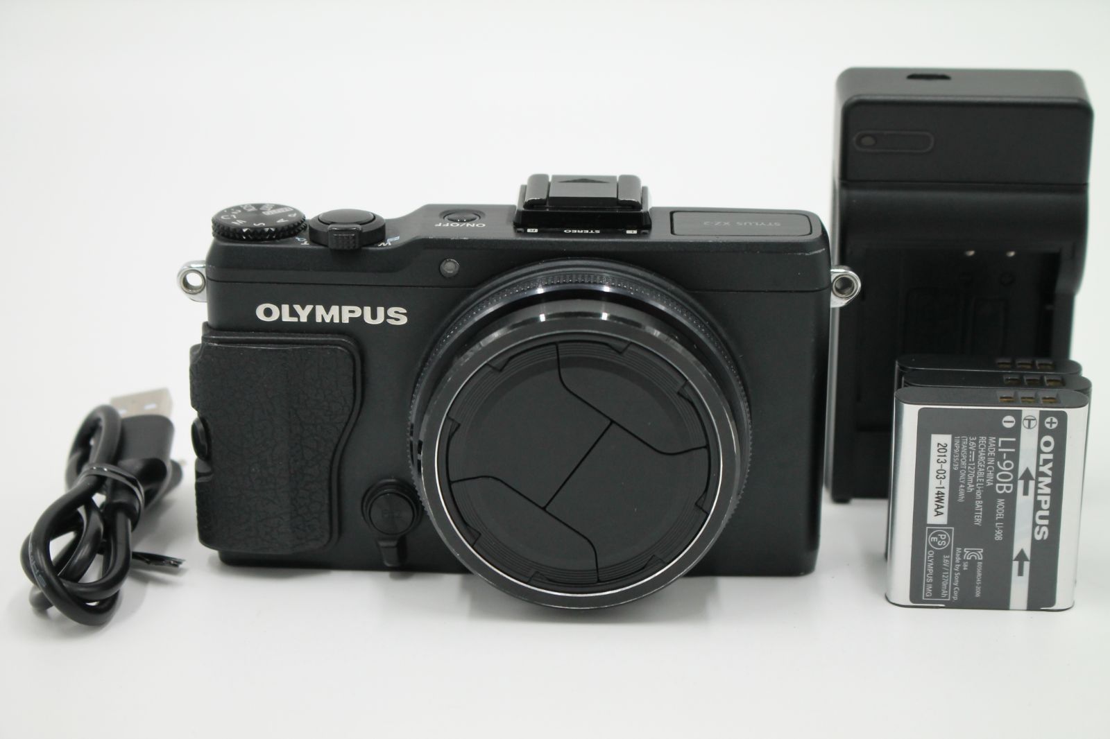 □美品□ OLYMPUS STYLUS XZ-2 ブラック XZ-2 BLK 【公式通販】