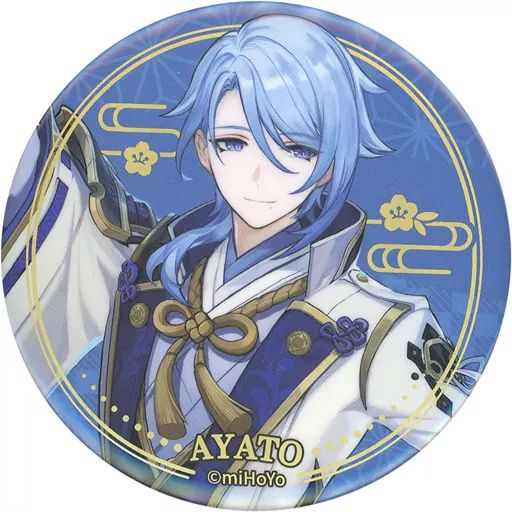 中古】バッジ・ピンズ 神里綾人 稲妻城シリーズ キャラ缶バッジ 「原神