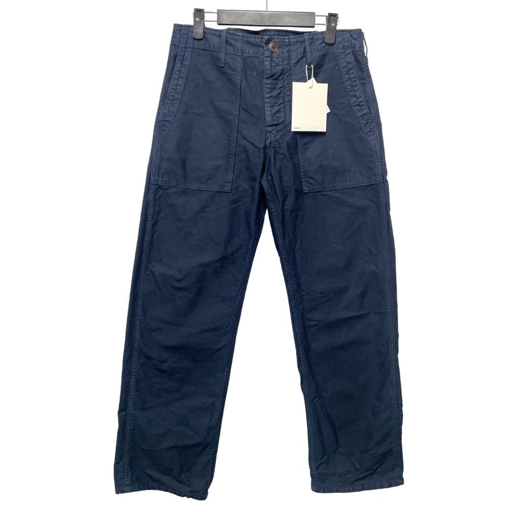 Visvim 19SS HW Drill Mil Pantsサイズ2 VISVIM ビズビム 品番 0118405008003 DRILL MIL PANTS パンツ ネイビー