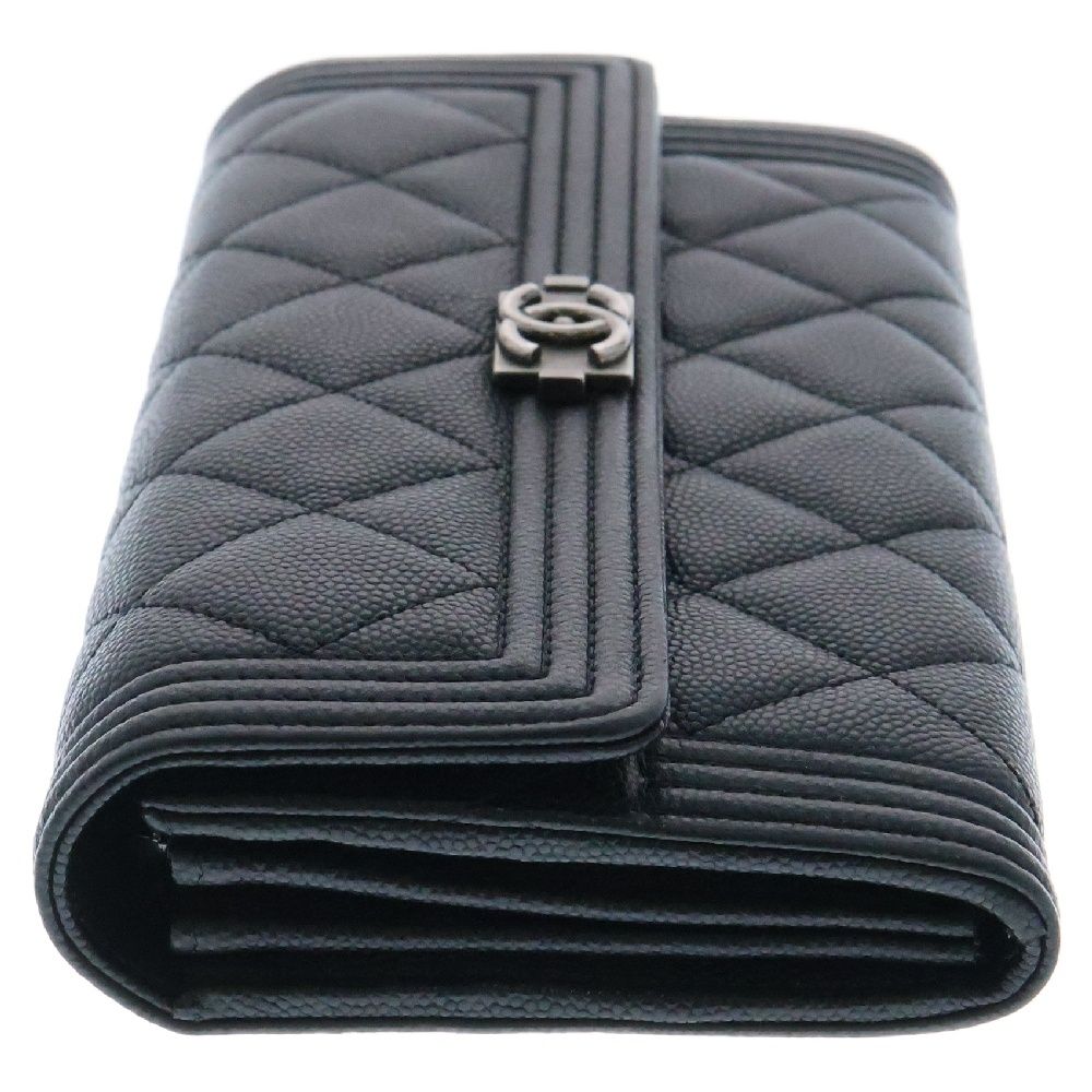 激安ブランド (シャネル) CHANEL ボーイシャネル キャビアスキン ココマーク 小物