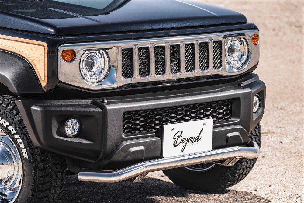 フロントスキッドバー ジムニー ノマド JC74 BEYOND 鏡面 ビヨンド befsb74-ms-002 VS-ONE FFCRYSTALESIA_COM