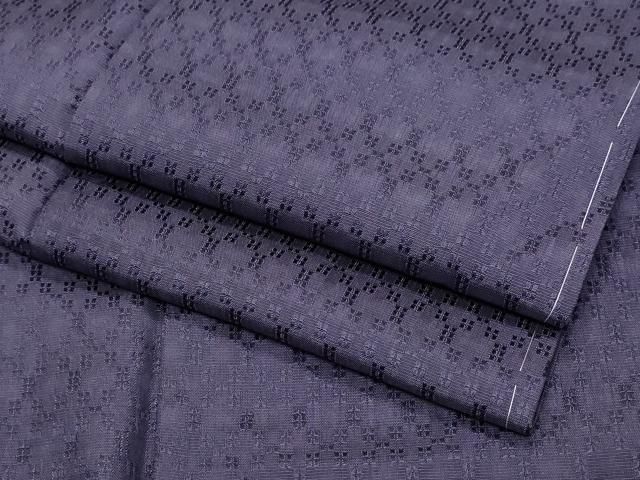 平和屋着物○上質な紬 色無地 浅紫色 正絹 逸品 AAAY4685ck