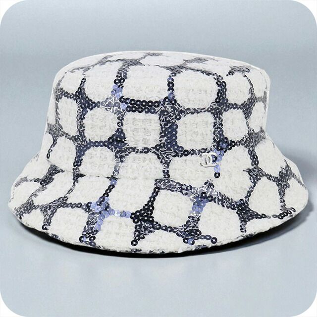 シャネル CHANEL 帽子 レディース ココマーク バケットハット