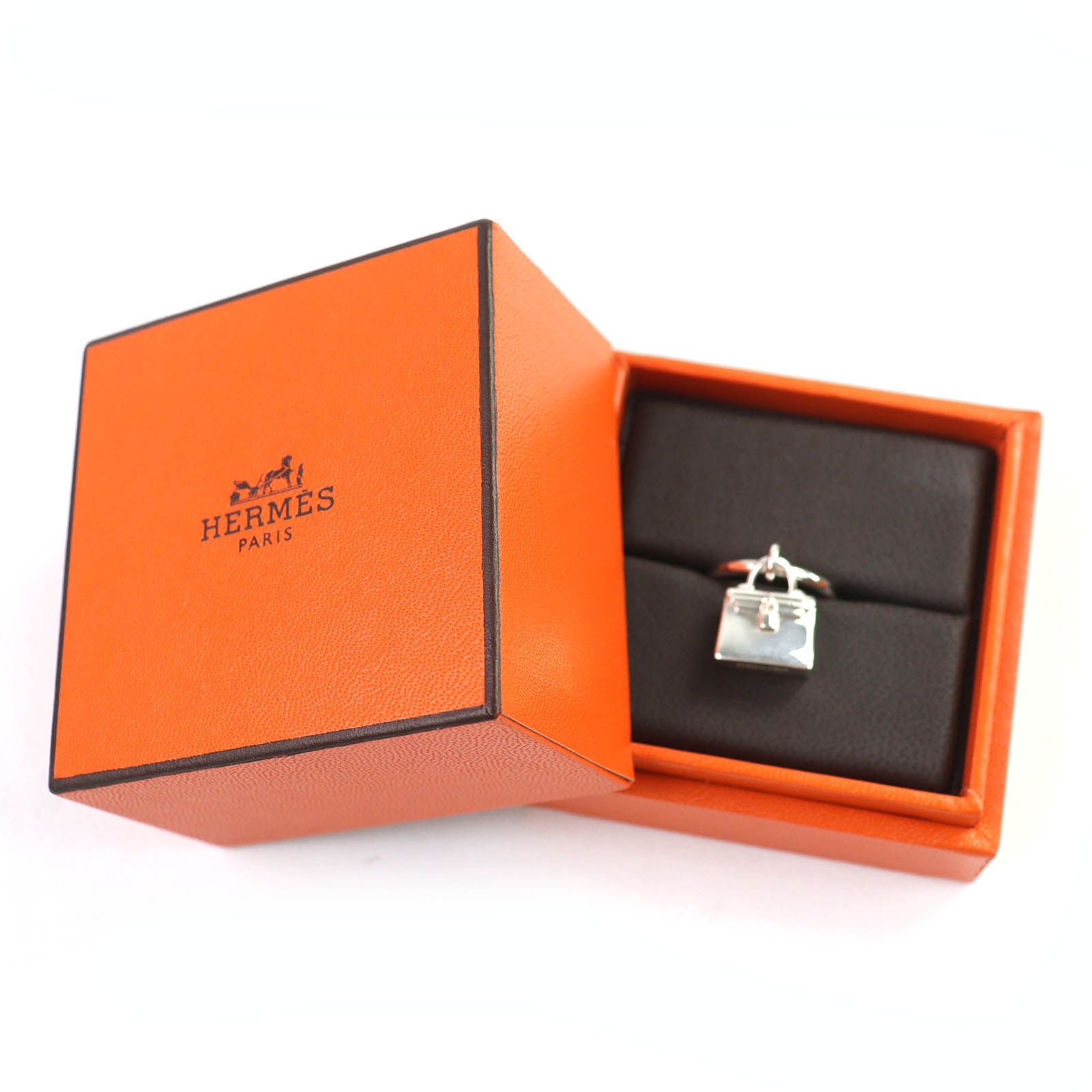 HERMES エルメス ペンダント トップ （正規ケース付き） ブラックが